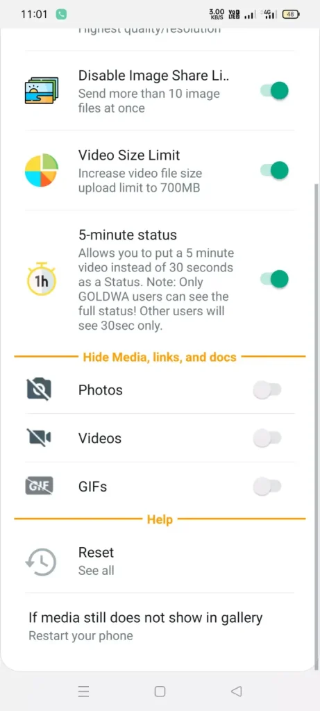 You can upload status whose duration is more then 5 minutes.