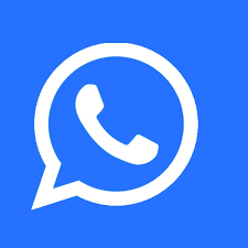 Blue WhatsApp logo